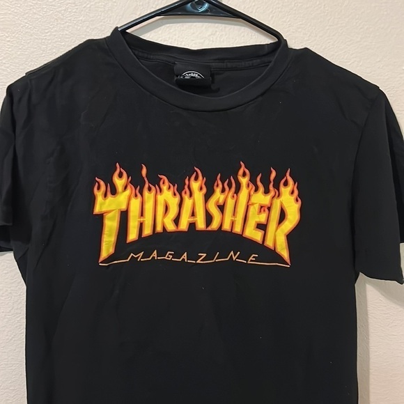 Men’s Vintage Thrasher T Shirt Size S (EXCELLENT) - Picture 2 of 5